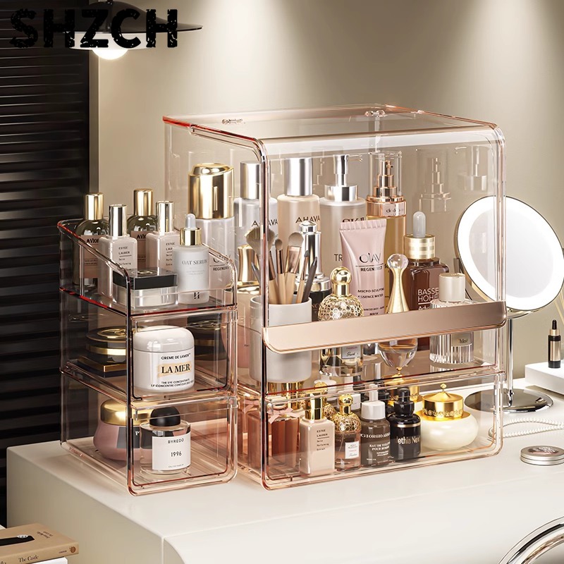 Luxury Skincare Collection - Lüks Kozmetik Düzenleyici Akrilik Cilt Bakım