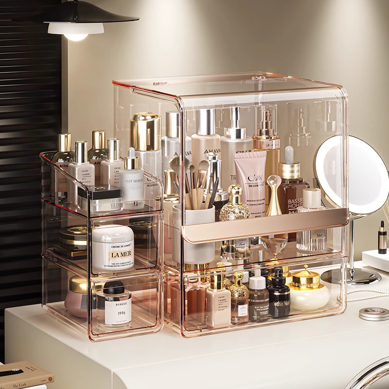 Luxury Skincare Collection - Lüks Kozmetik Organizatör Akrilik Cilt Bakımı