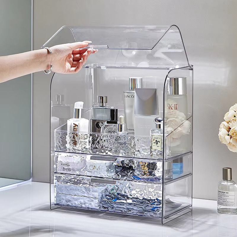 Luxury Skincare Fridge - Yüz Maskeleri Rujlar Cilt Bakım Ürünleri