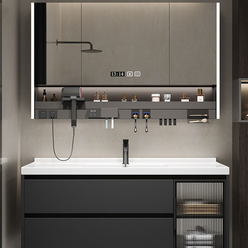 Luxury Skincare Accessories - Lüks Aynalı Banyo Dolabı Aksesuarları Raflar