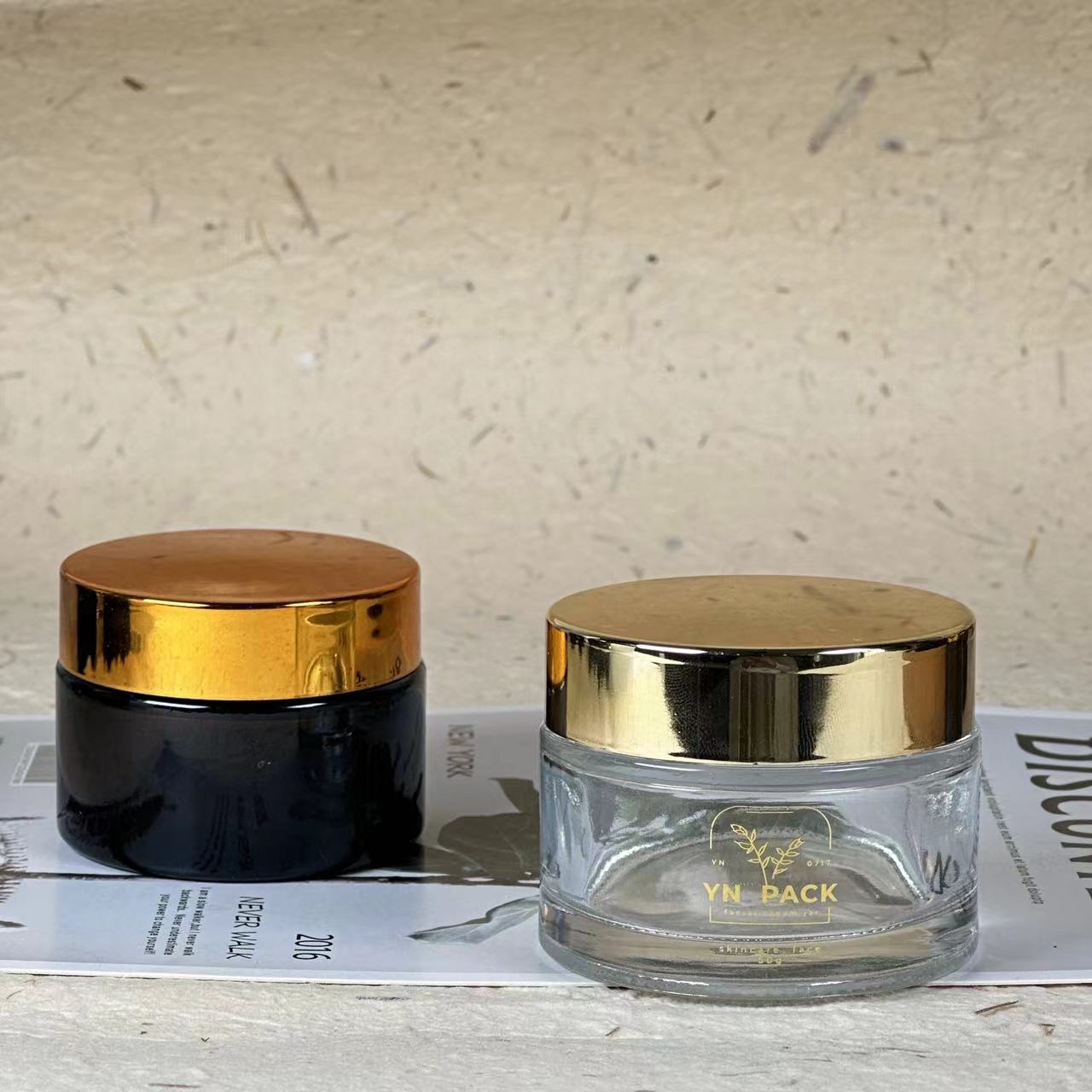 lüks cam kavanoz Wholesa buzlu - Luxury Skincare Bottles incelemesi ve fiyatı