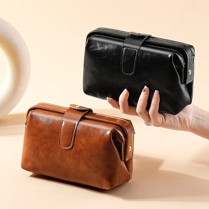 Vintage PU Deri Lüks Kozmetik  - Luxury Skincare Accessories incelemesi ve fiyatı