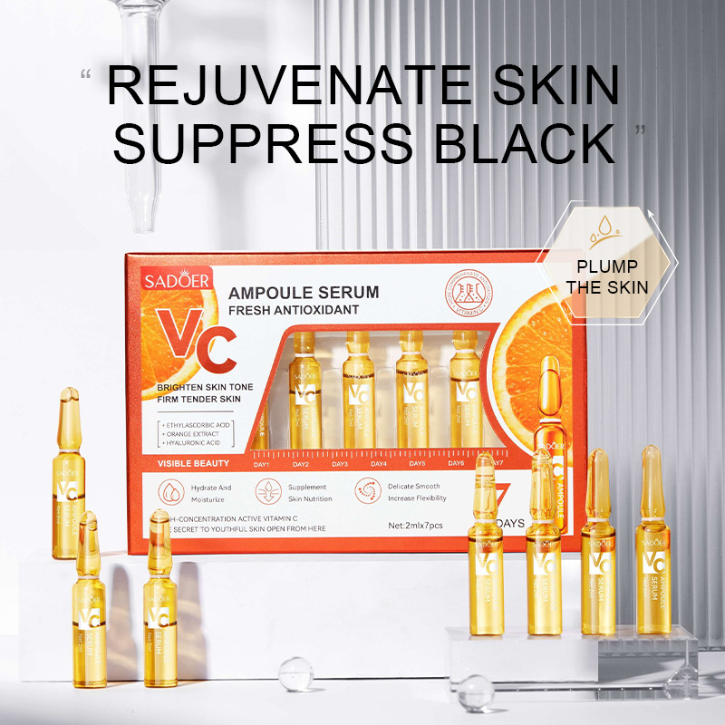 7 adet/Kit SADOER Ampul C Vita - Exosome Serum Ampoule incelemesi ve fiyatı